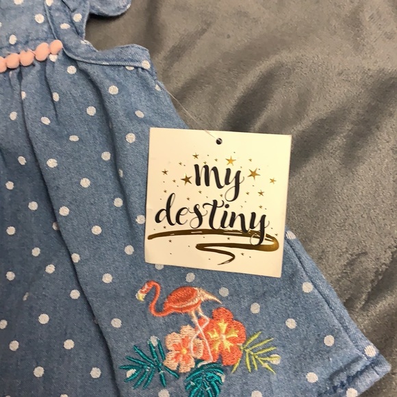 Baby girl Denim dress 6-9 month - Picture 6 of 6
